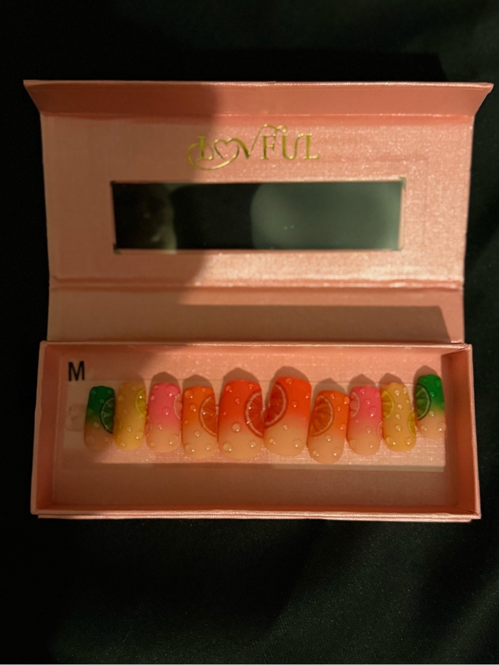 LOVFUL Fruit Slice Nail Set